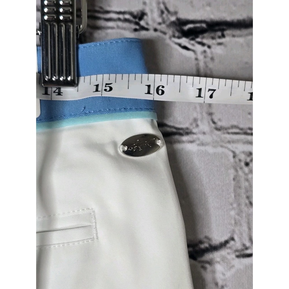 Greg Norman Collection Women's Sunset Park Print Skort White Blue New Size 6 - Picture 10 of 11